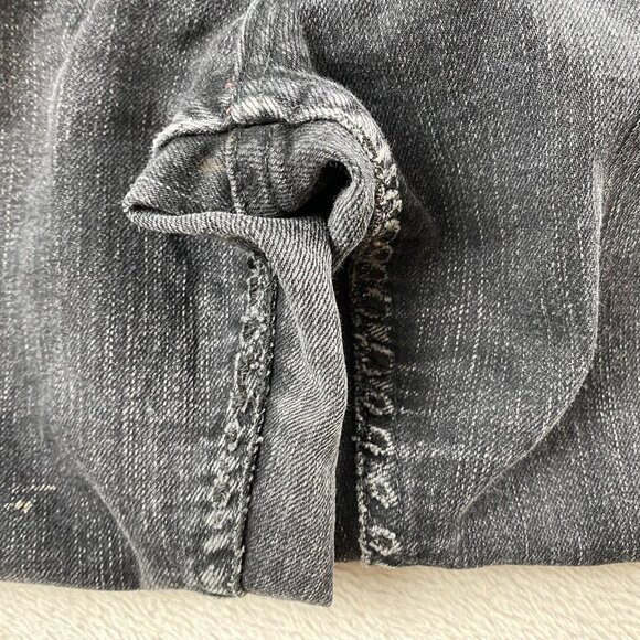 Lee Riders Womens Jeans Size 12P  Black Denim With Stretch Waist & Pockets - Picture 3 of 9